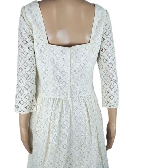 Lilly Pulitzer Lori XOXO Creamy White Lace Dress - Picture 4 of 6